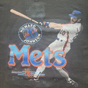 VTG 1990 Howard Johnson New York Mets 30 for 30 Club Salem Graphic Shirt XL HOJO